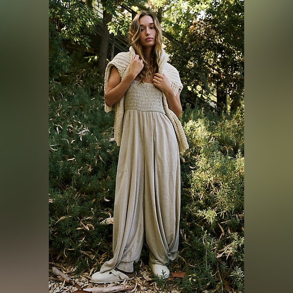 NWT Free People Beach Homecoming One Piece in Snowing Size...